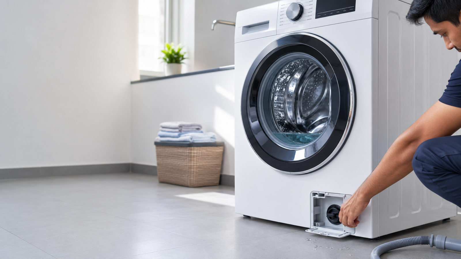 Washing Machine Not Draining? Causes and Easy Fixes